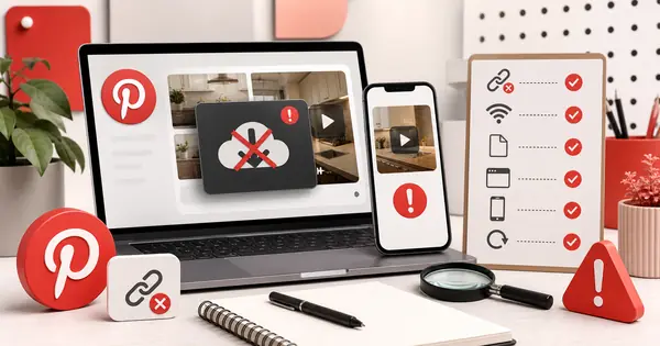 Pinterest Video Download Problems: 7 Quick Checks That Solve Most Failures